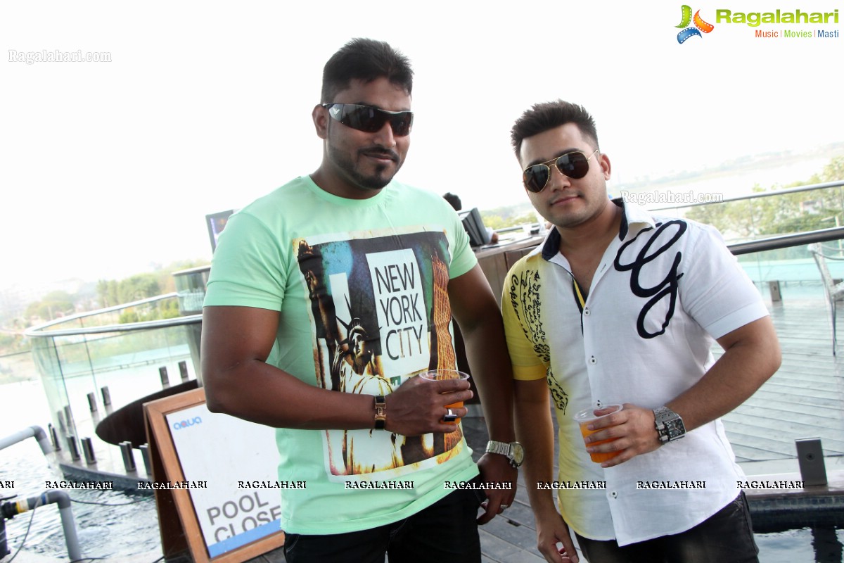 Aqua 3D Pool Party, The Park, Hyderabad (May 25, 2014)