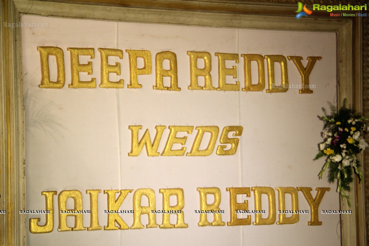 Deepa Reddy-Jaikar Reddy Wedding