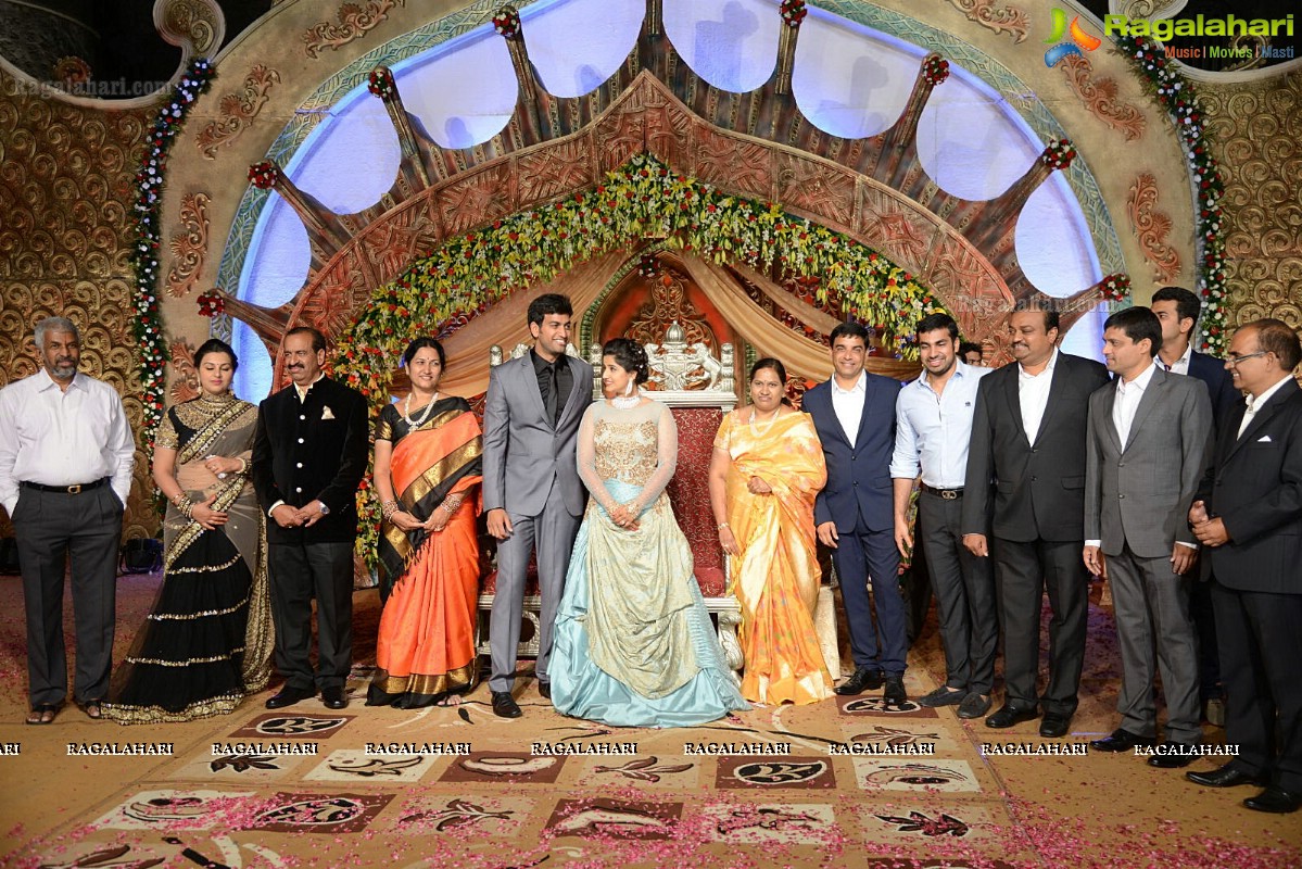 Dil Raju's Daughter Hanshitha Wedding Reception