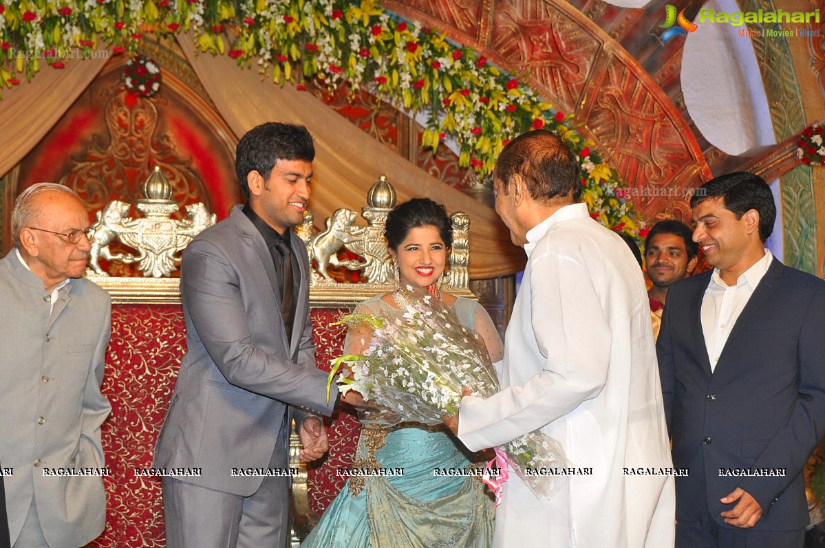 Dil Raju's Daughter Hanshitha Wedding Reception