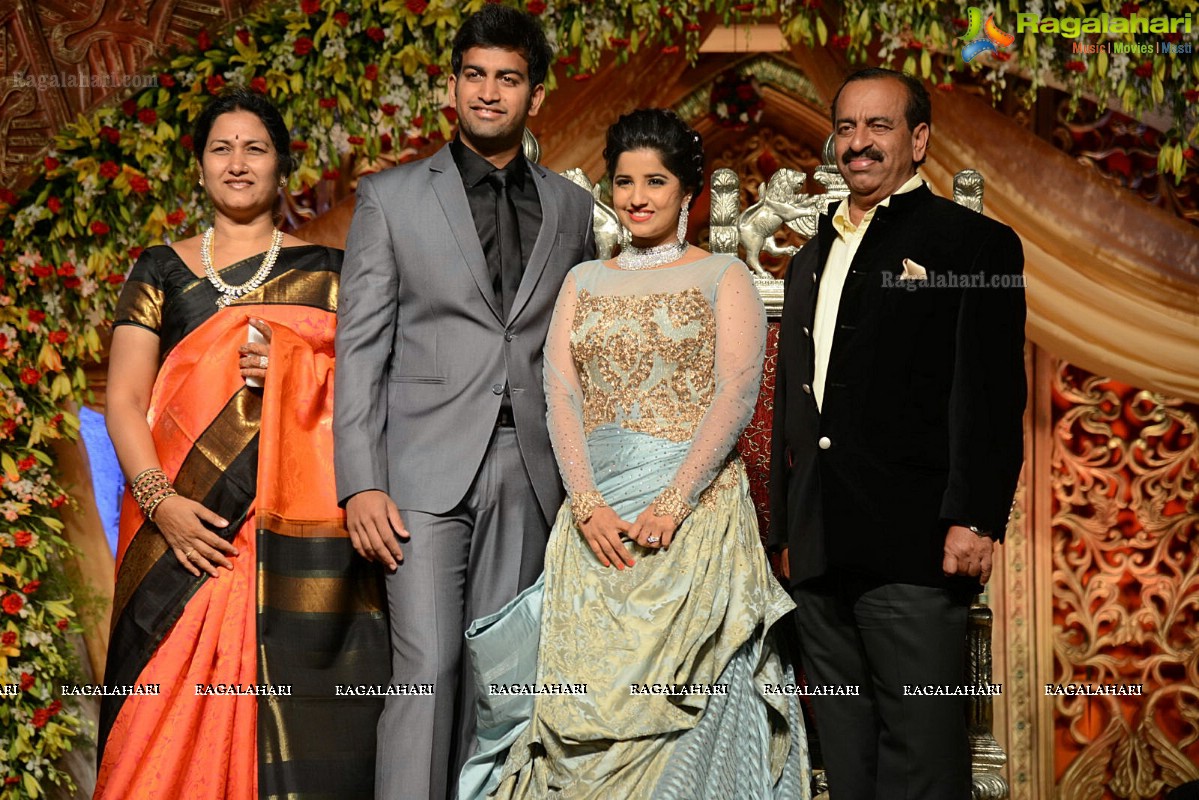 Dil Raju's Daughter Hanshitha Wedding Reception