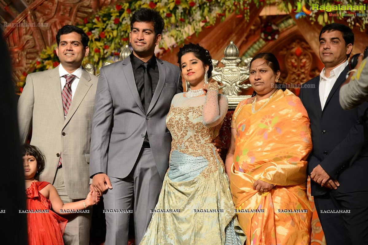 Dil Raju's Daughter Hanshitha Wedding Reception