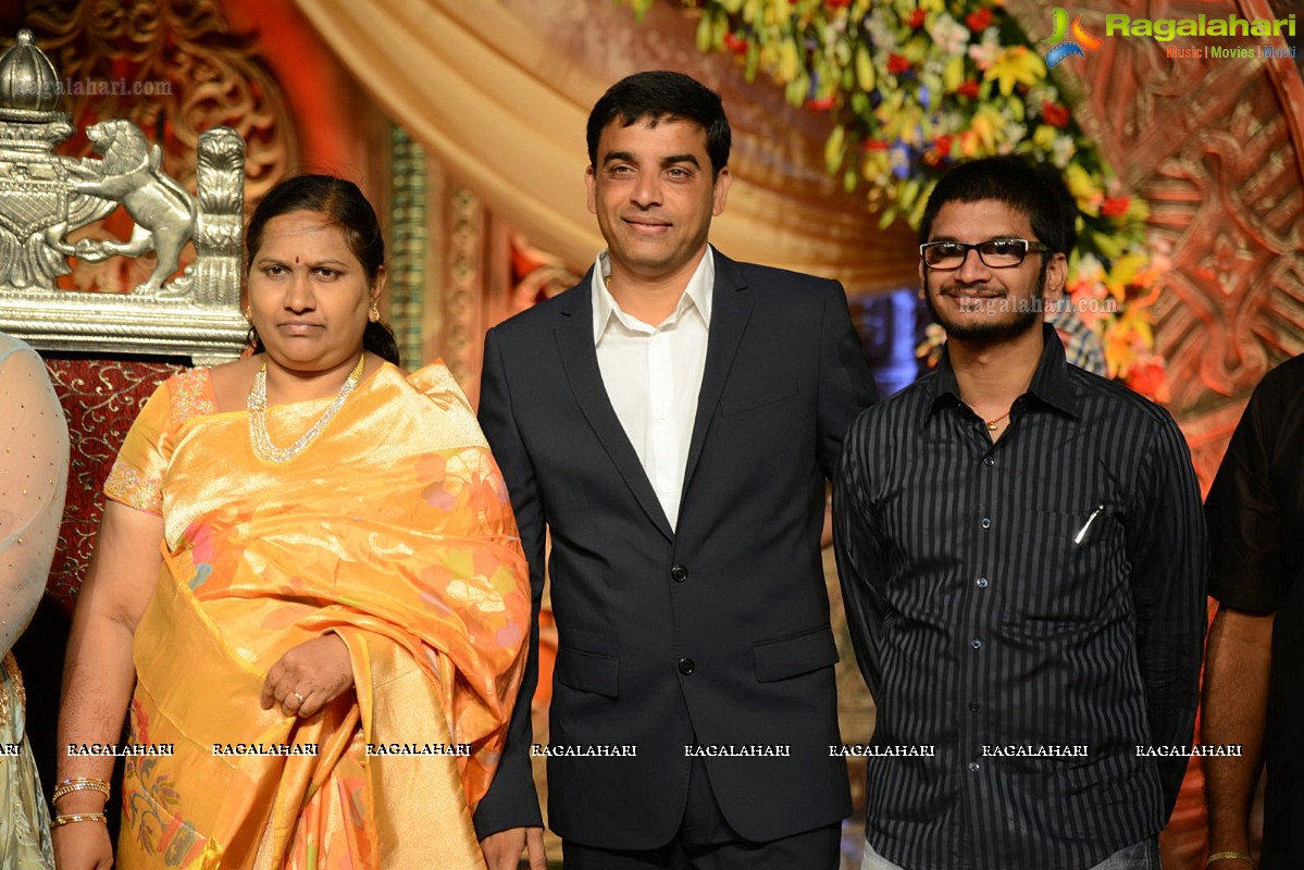 Dil Raju's Daughter Hanshitha Wedding Reception