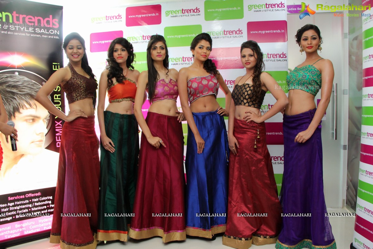 Green Trends Hair and Style Salon Launch at Himayatnagar, Hyderabad