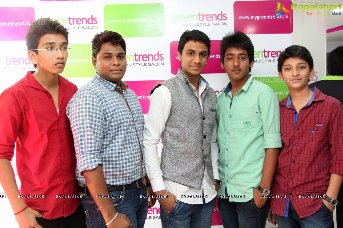 Green Trends Hair and Style Salon Launch at Himayatnagar, Hyderabad