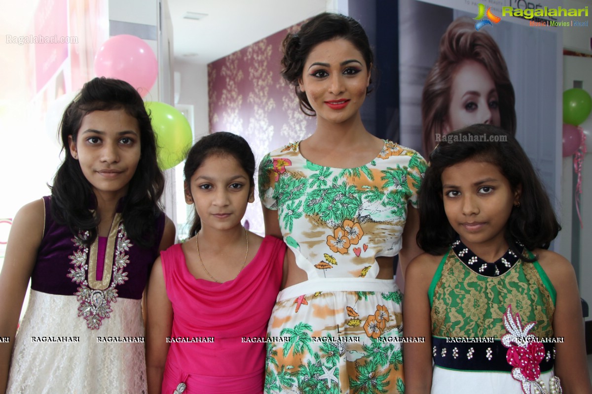 Green Trends Hair and Style Salon Launch at Himayatnagar, Hyderabad