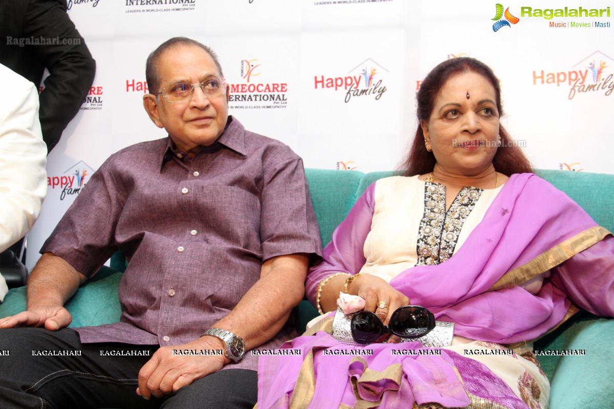 Inauguration of Happy Family Logo by Homeocare International