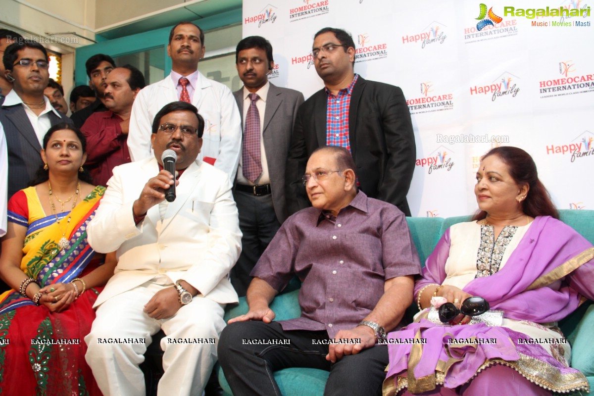 Inauguration of Happy Family Logo by Homeocare International