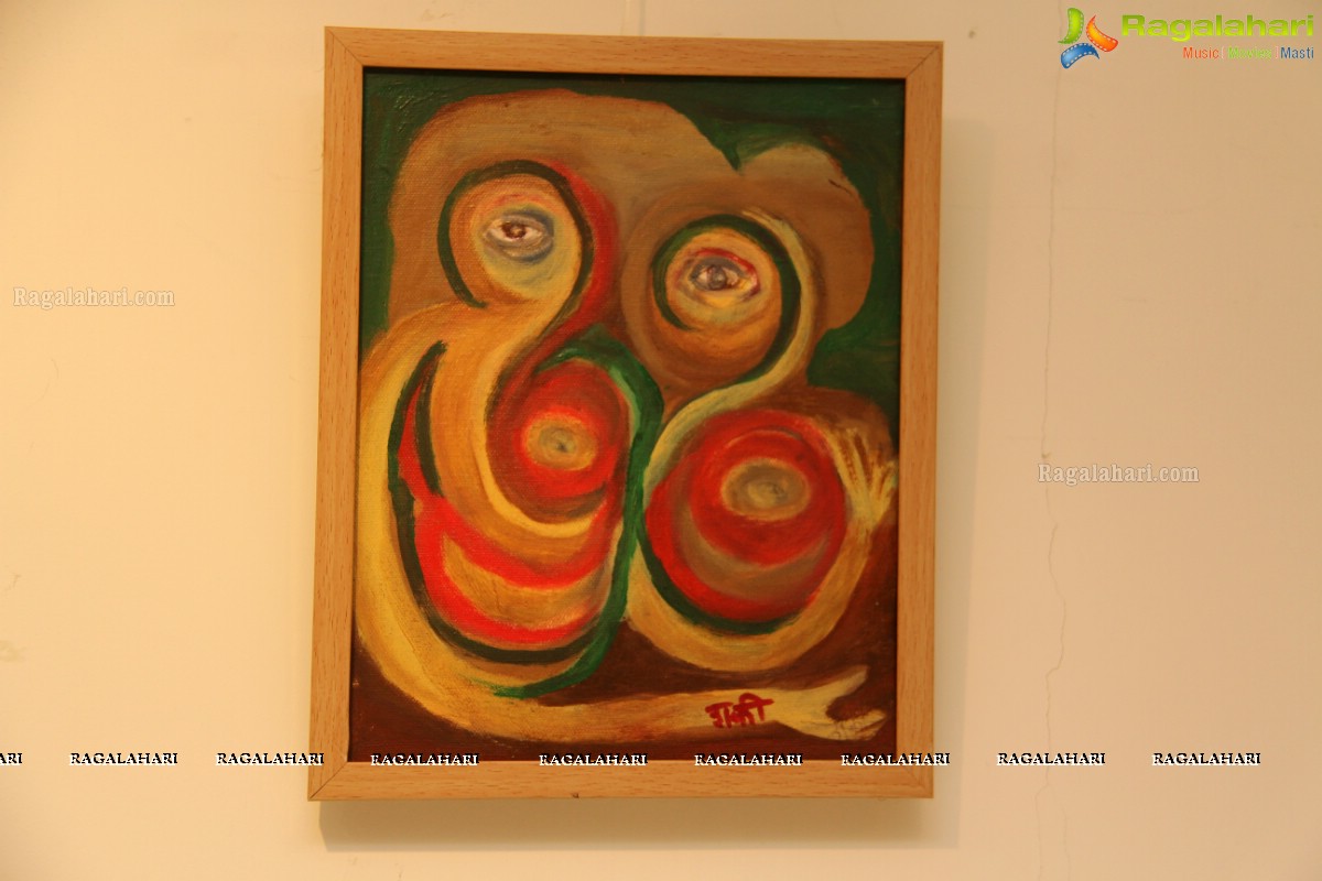 Hues of Destiny (captured in paint) - Art Exhibition at Muse Art Gallery, Hyderabad