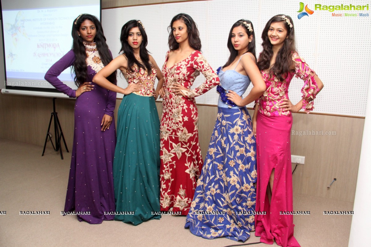 NIFT Exclusive Press Conference and Preview of the Graduating Students Fashion Show