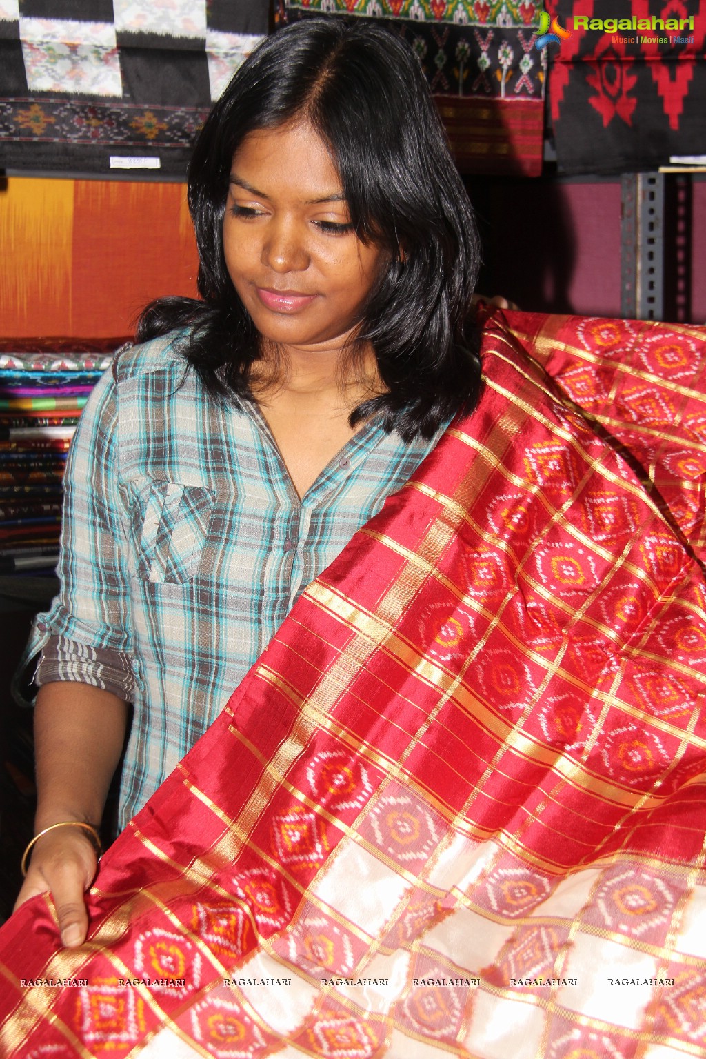 Pochampally Ikat Art Mela 2014 at Kalinga Cultural Hall, Hyderabad