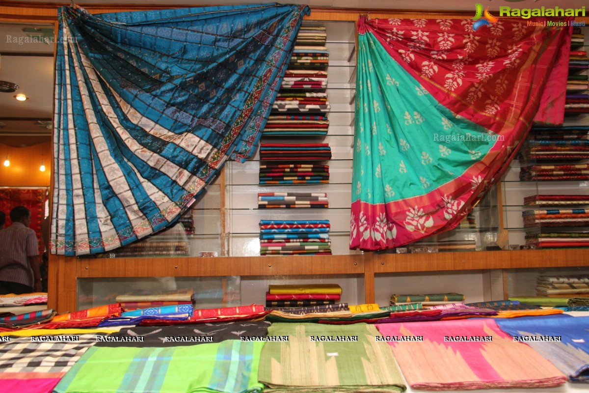 Indian Princess Chandni Sharma inaugurates IKAT Handloom Mela 2014, Hyderabad