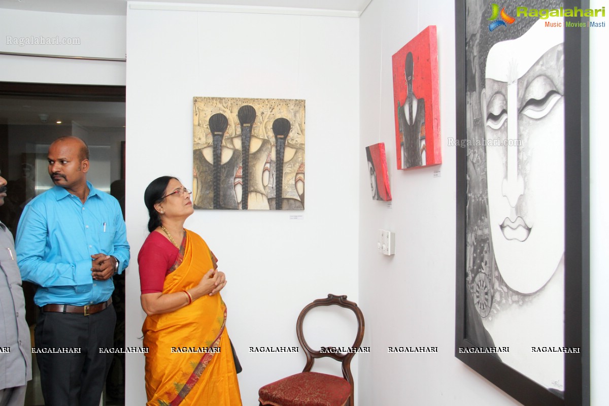 Kappari Kishan Art Exhibition at Ginger Lily, Hyderabad