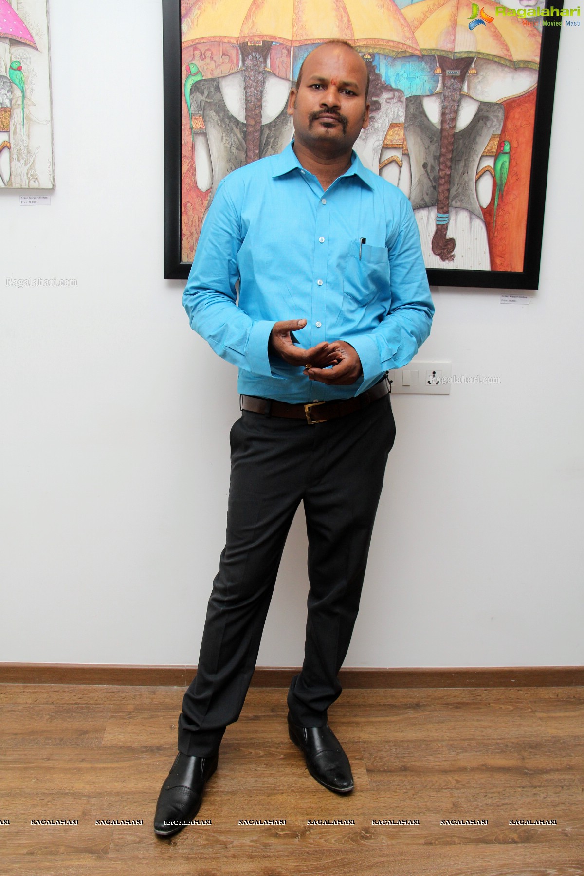 Kappari Kishan Art Exhibition at Ginger Lily, Hyderabad
