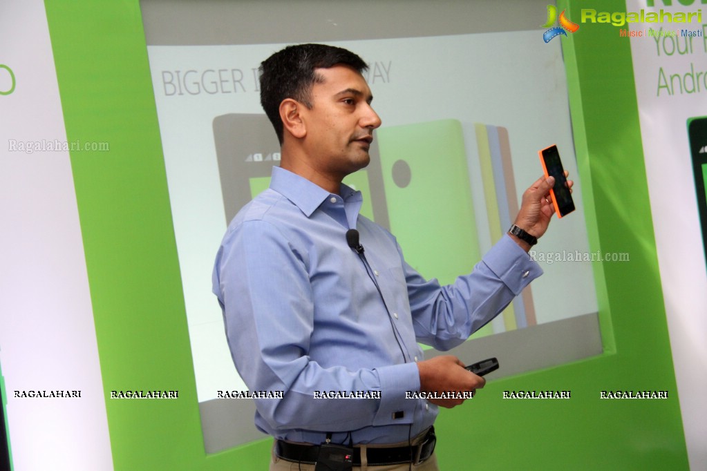 Nokia XL Launch in Hyderabad