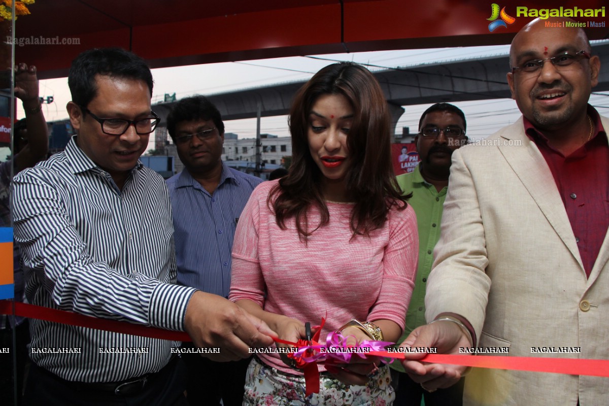 Payal Ghosh launches Pai International Electronics at Kukatpally, Hyderabad