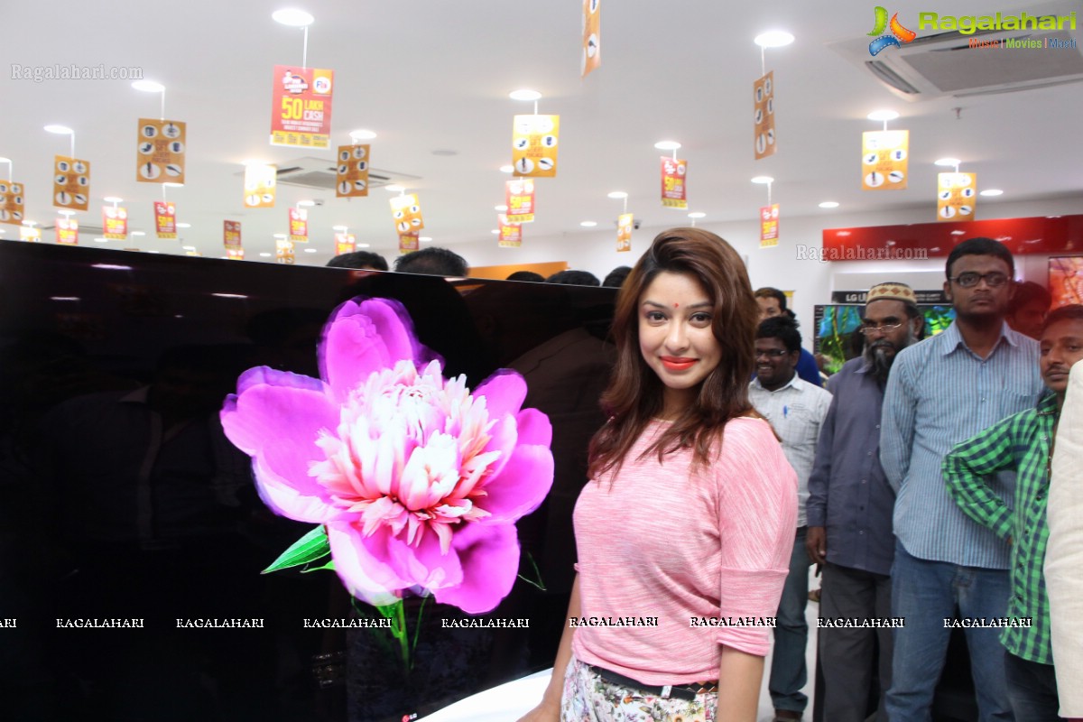 Payal Ghosh launches Pai International Electronics at Kukatpally, Hyderabad