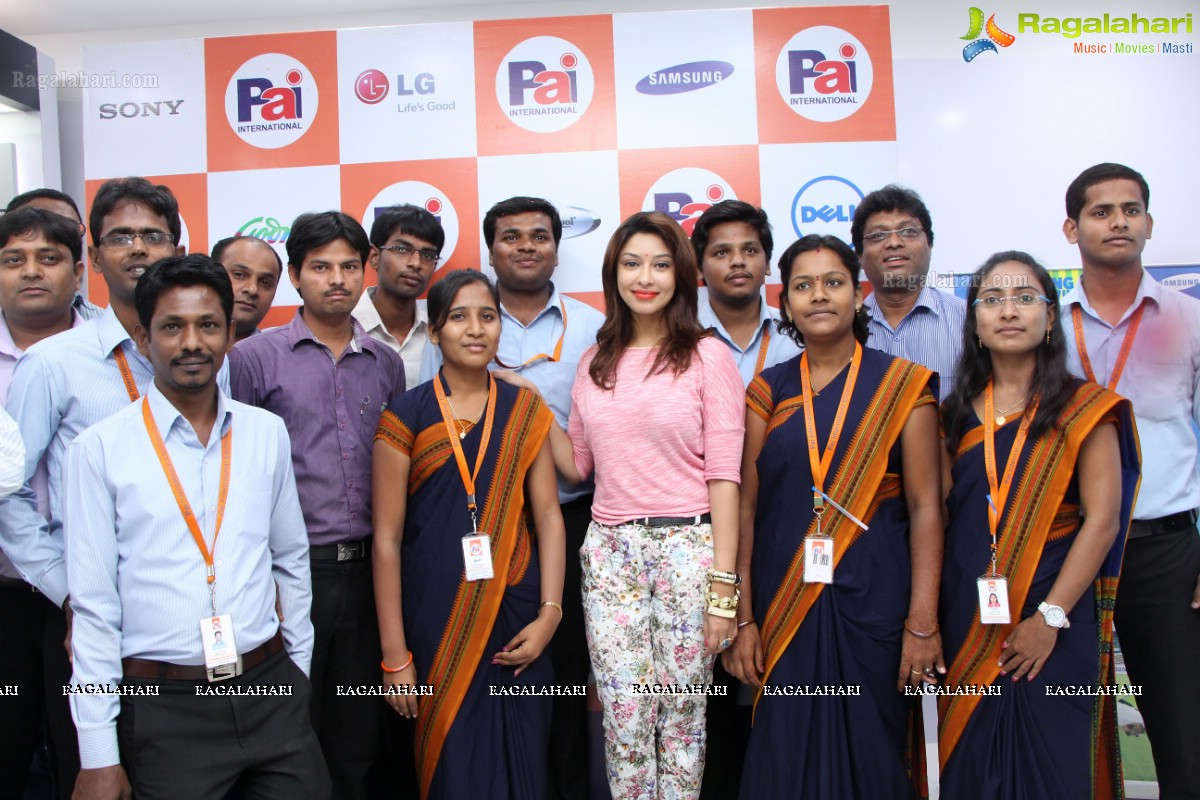 Payal Ghosh launches Pai International Electronics at Kukatpally, Hyderabad