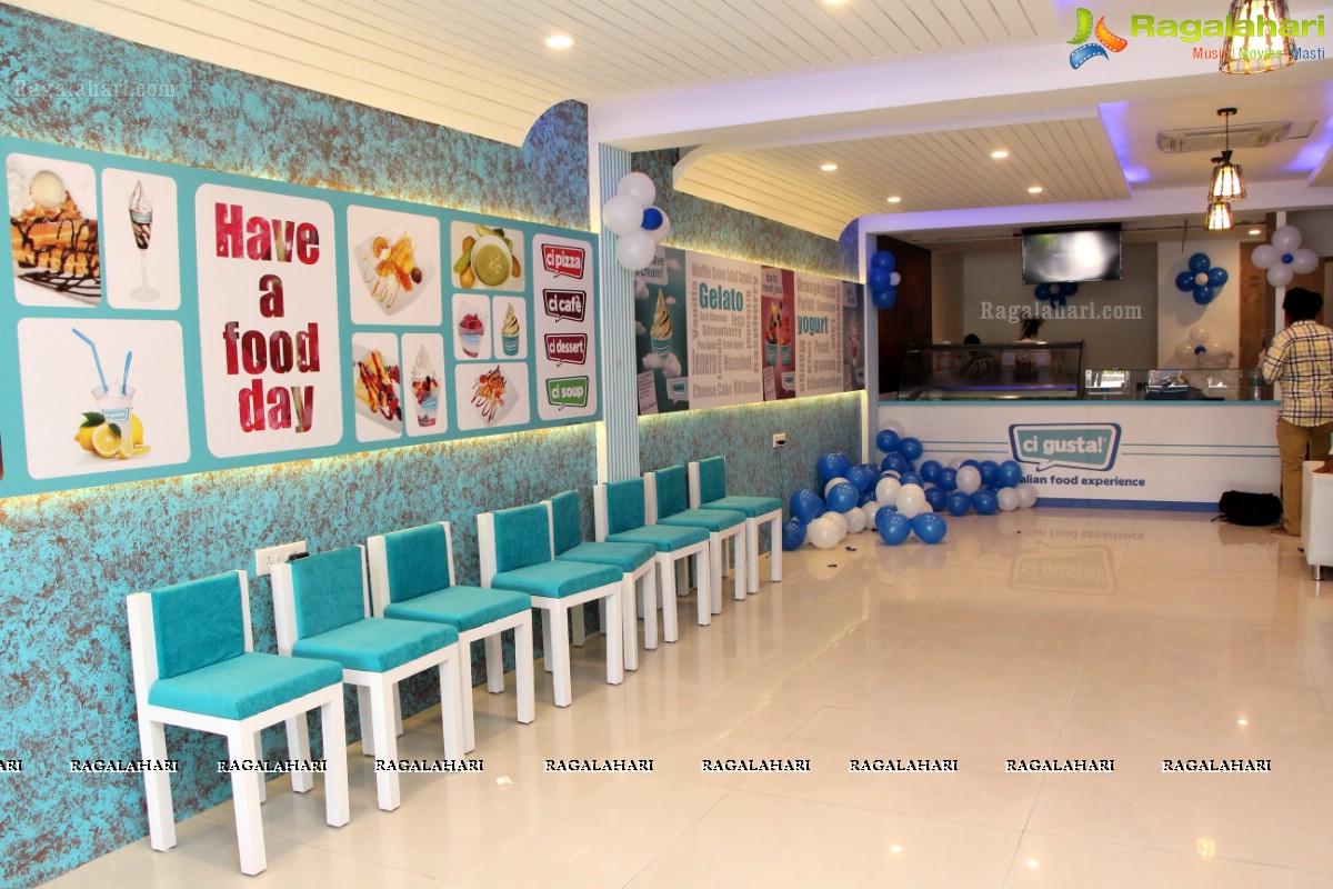 Poonam Kaur launches CI-Gusta Ice Cream Parlour, Hyderabad