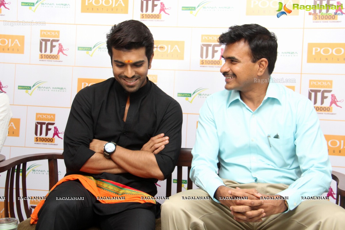 Ram Charan-Upasana inaugurates Pooja Ventures Women's Tennis Tournament