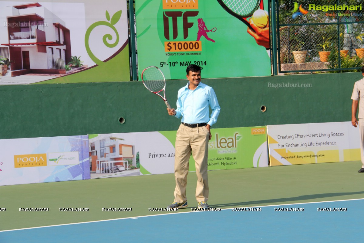 Ram Charan-Upasana inaugurates Pooja Ventures Women's Tennis Tournament