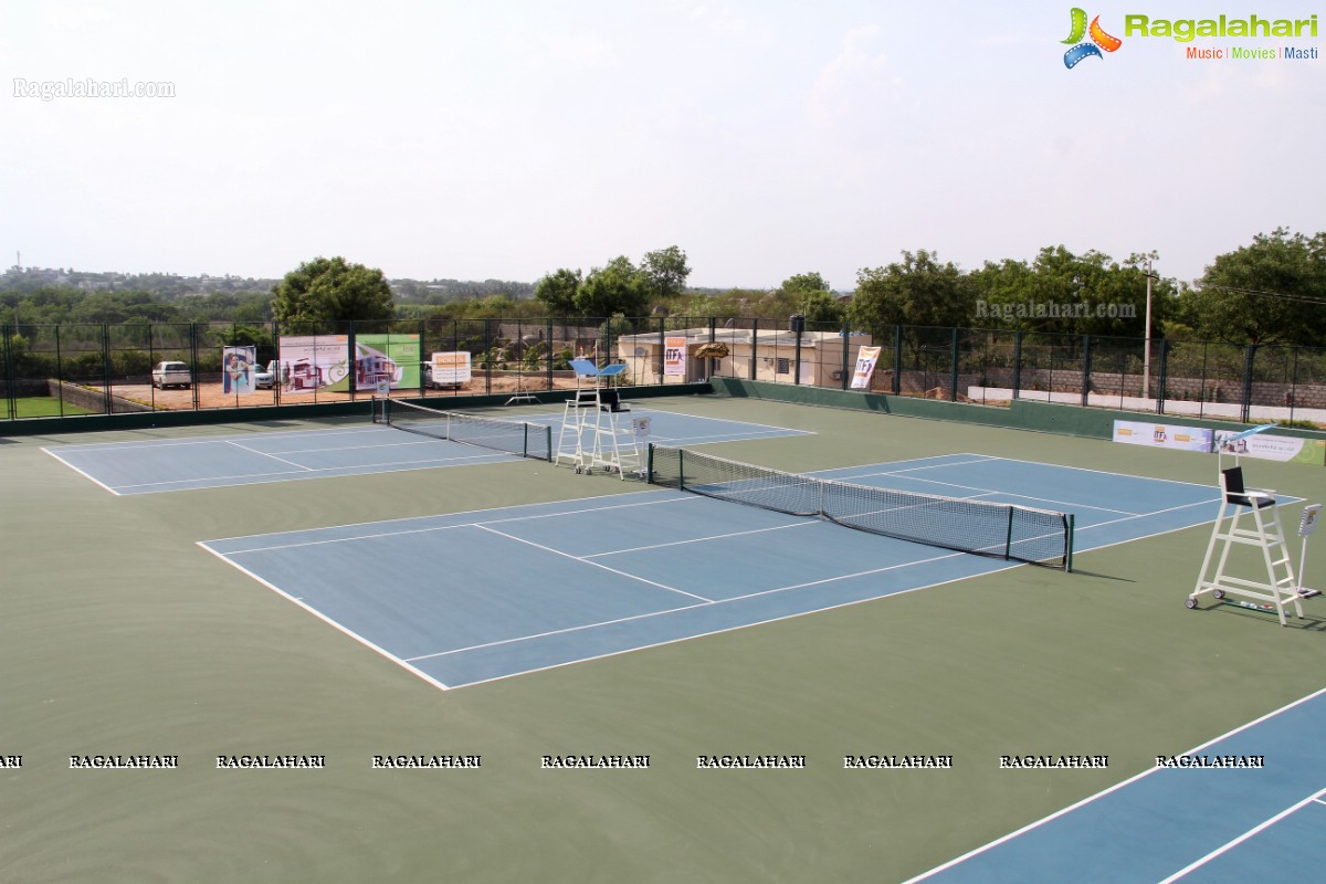 Ram Charan-Upasana inaugurates Pooja Ventures Women's Tennis Tournament