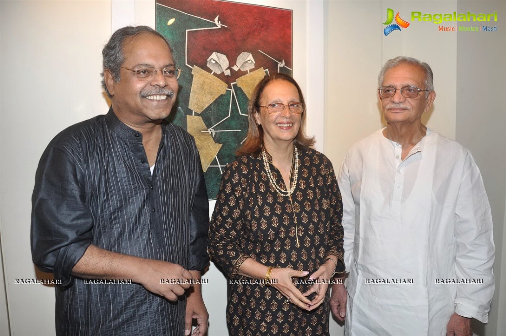 Rock Shelters - Art Exhibition by  Ashok Bhowmick in Mumbai