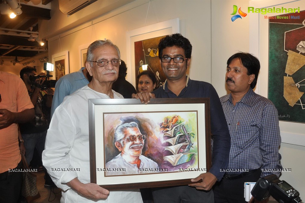 Rock Shelters - Art Exhibition by  Ashok Bhowmick in Mumbai