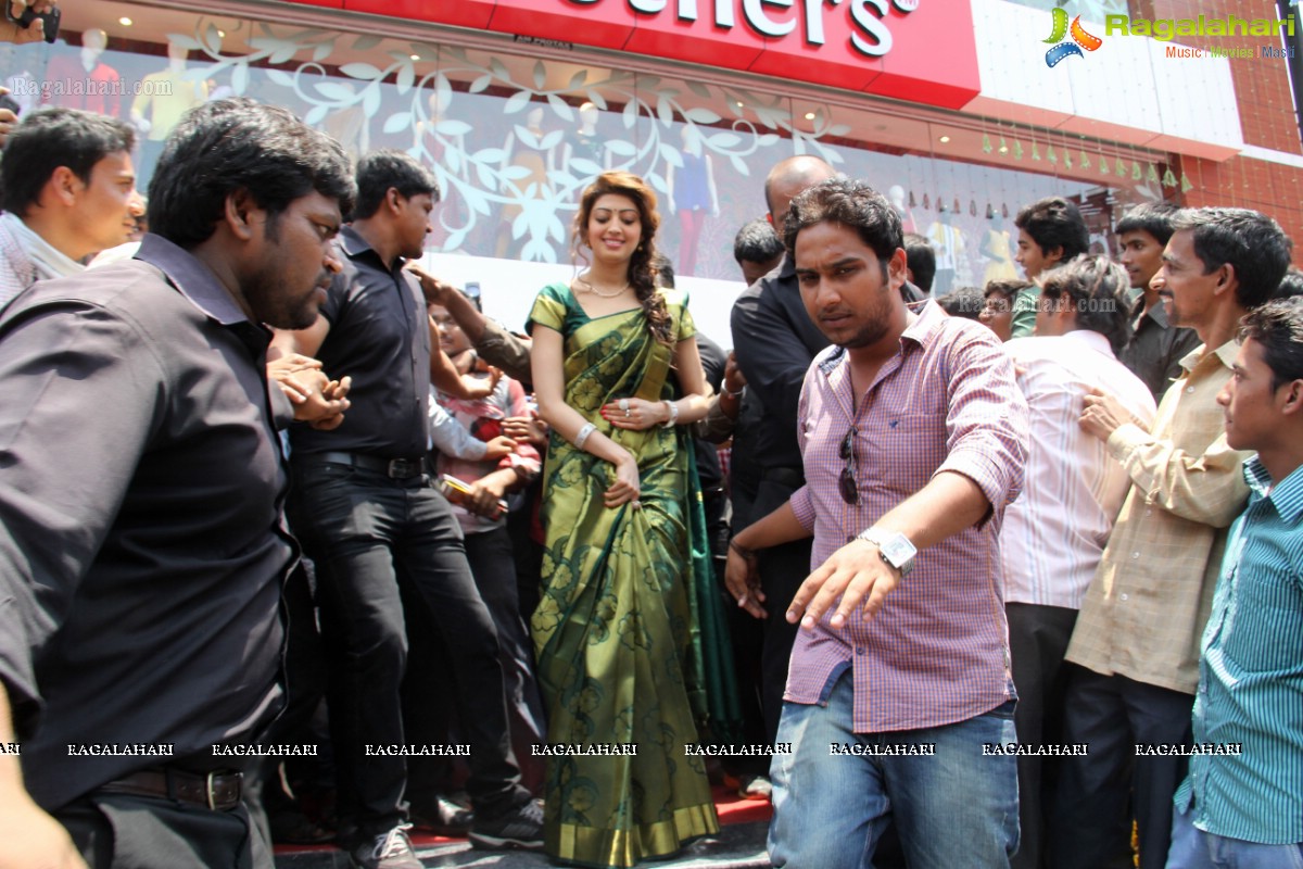 Pranitha launches RS Brothers at Mehdipatnam, Hyderabad