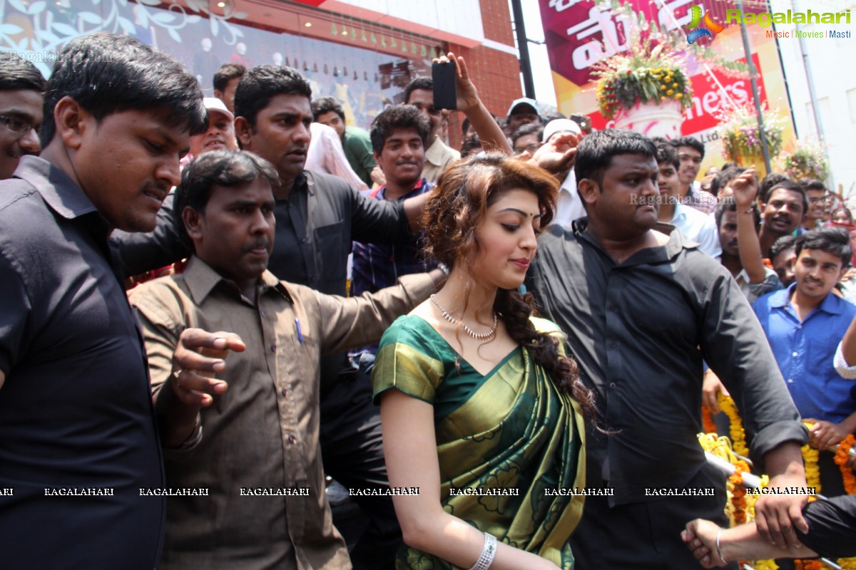 Pranitha launches RS Brothers at Mehdipatnam, Hyderabad