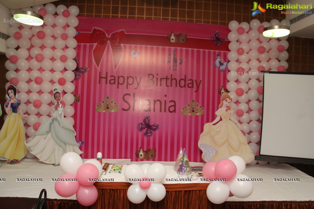 Shania 1st Birthday Celebrations at Royale Reve, Hyderabad