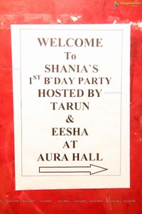 Shania 1st Birthday