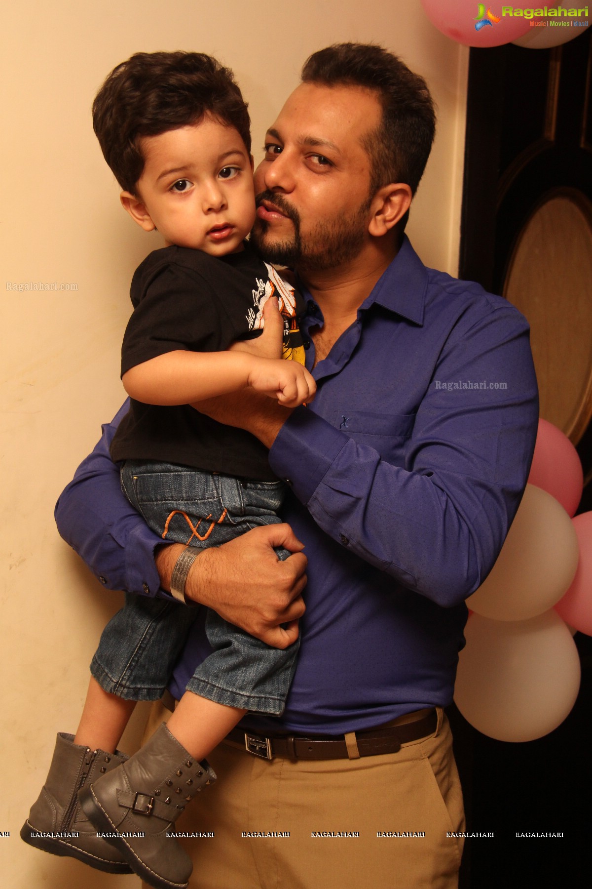 Shania 1st Birthday Celebrations at Royale Reve, Hyderabad