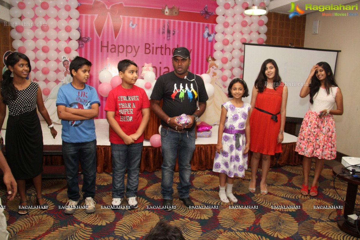 Shania 1st Birthday Celebrations at Royale Reve, Hyderabad