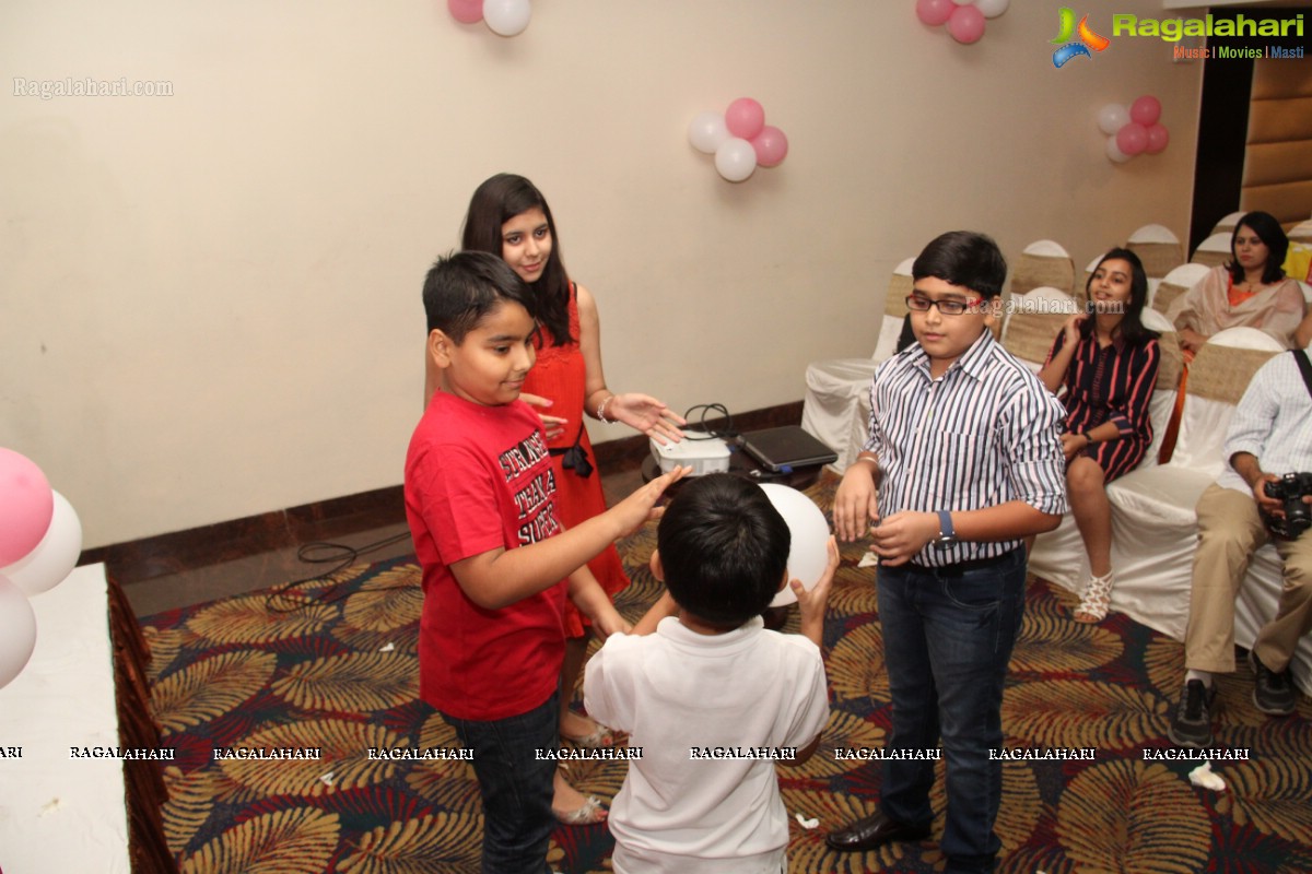 Shania 1st Birthday Celebrations at Royale Reve, Hyderabad