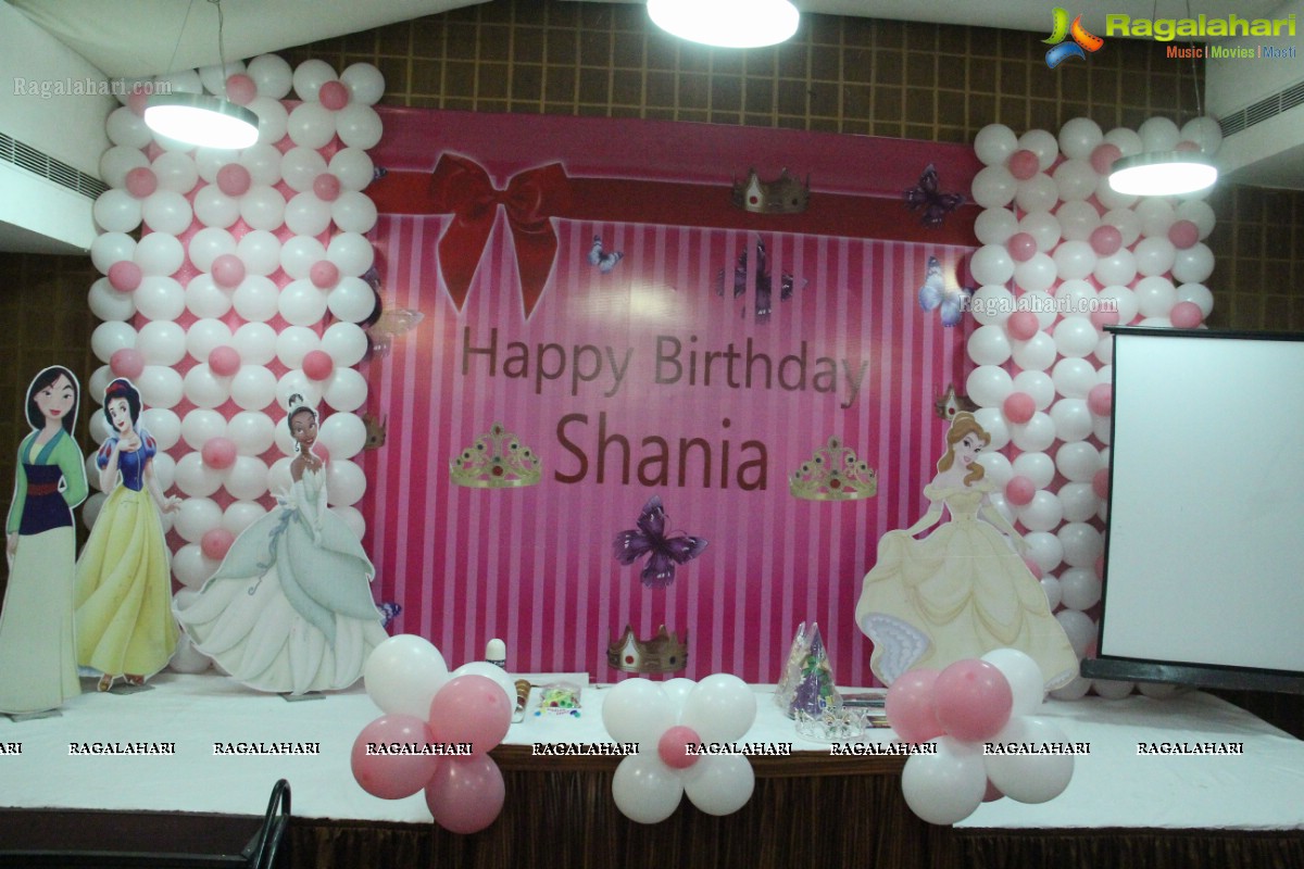 Shania 1st Birthday Celebrations at Royale Reve, Hyderabad