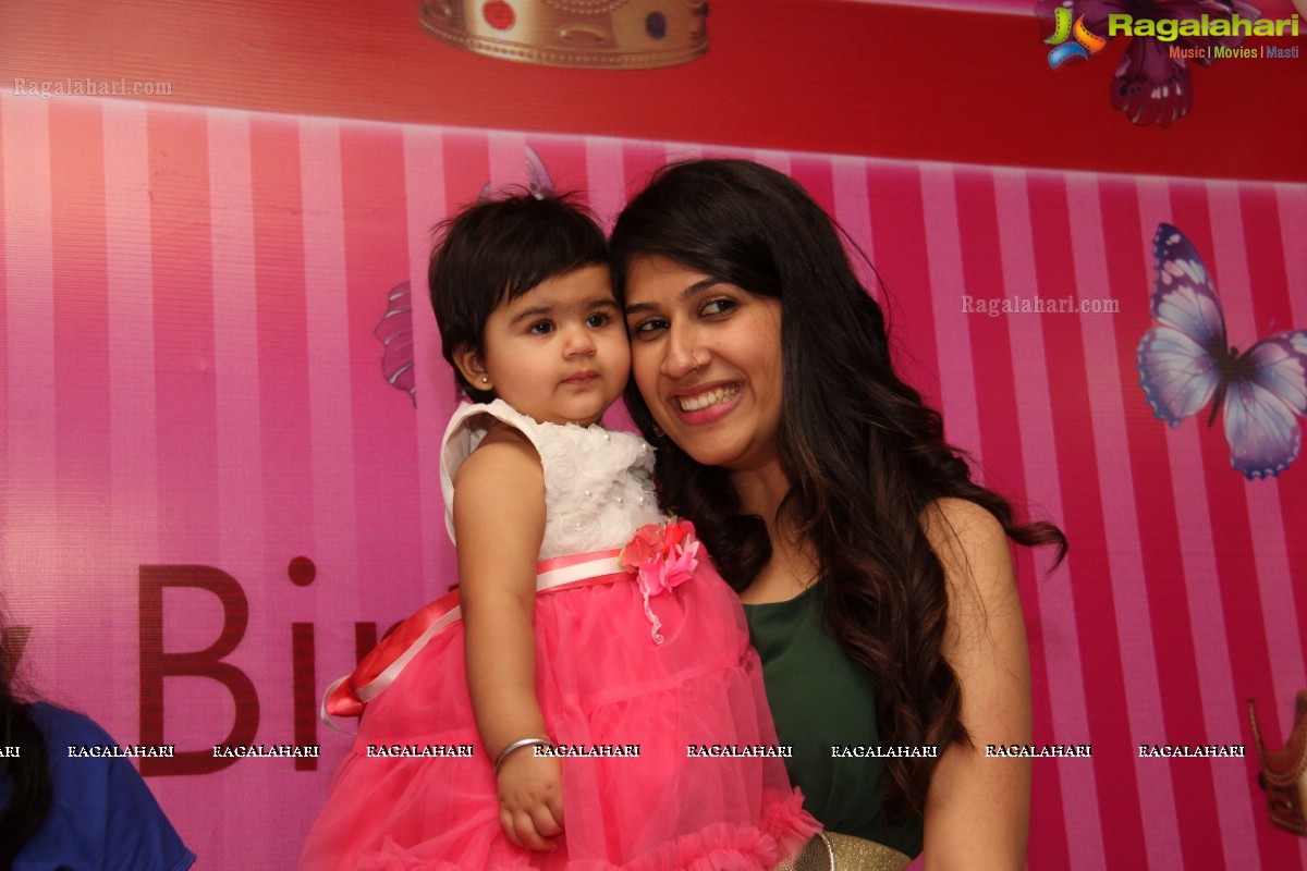 Shania 1st Birthday Celebrations at Royale Reve, Hyderabad