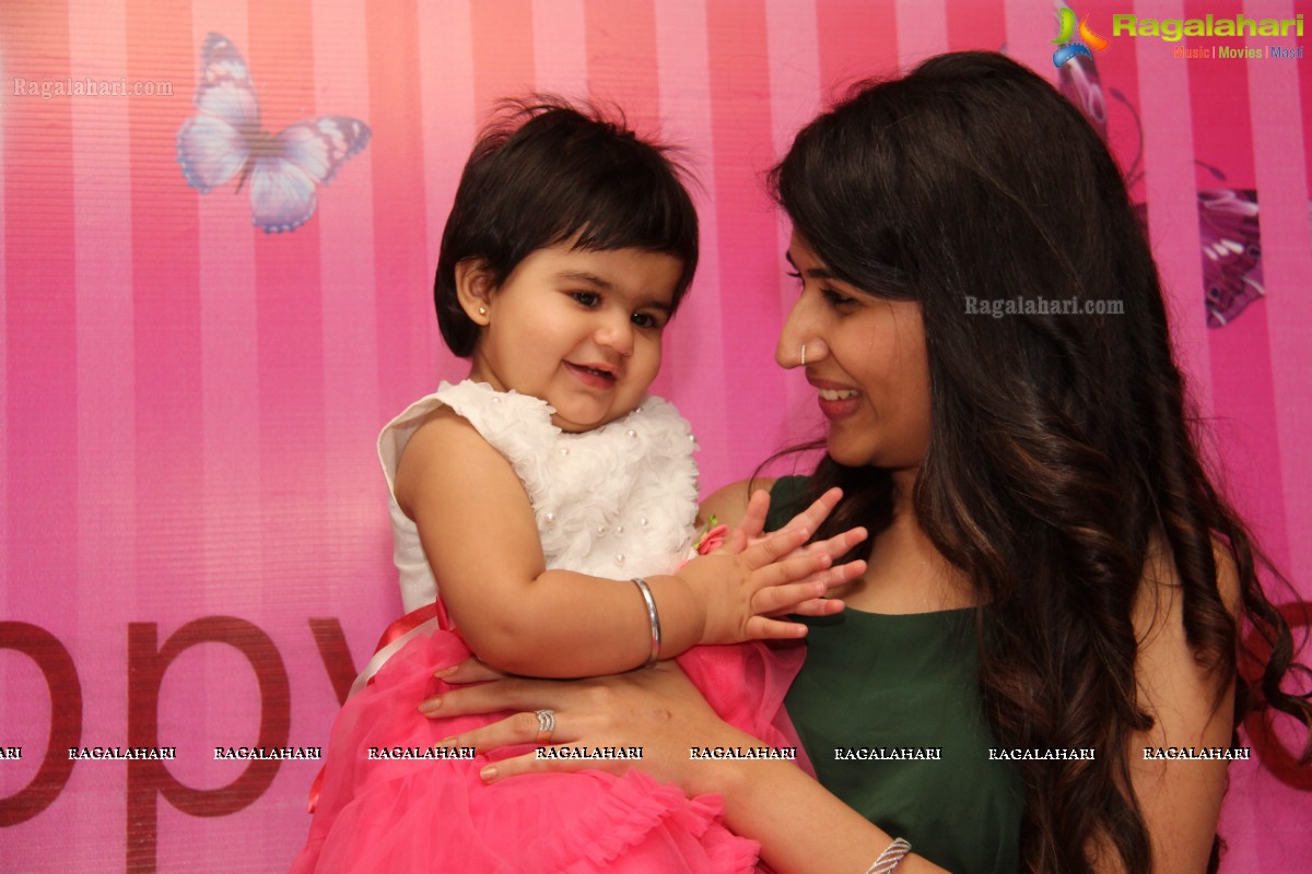 Shania 1st Birthday Celebrations at Royale Reve, Hyderabad