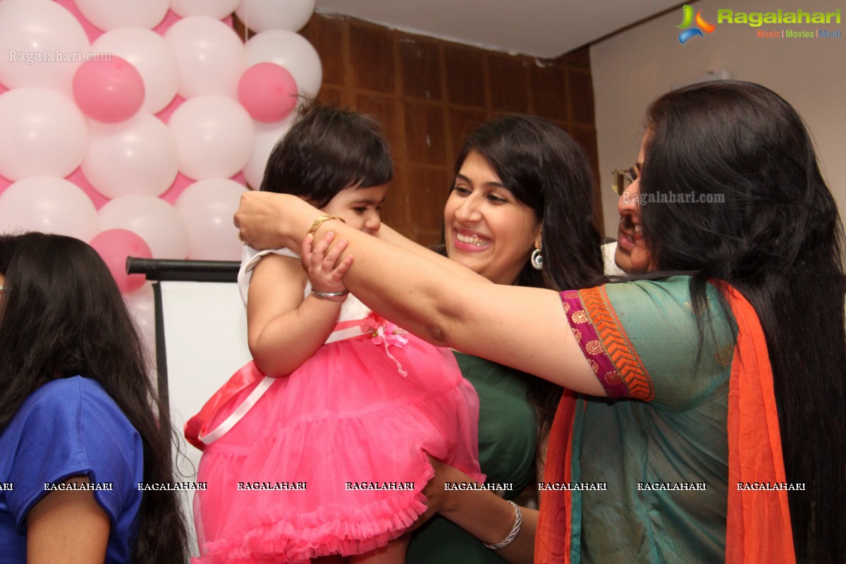 Shania 1st Birthday Celebrations at Royale Reve, Hyderabad