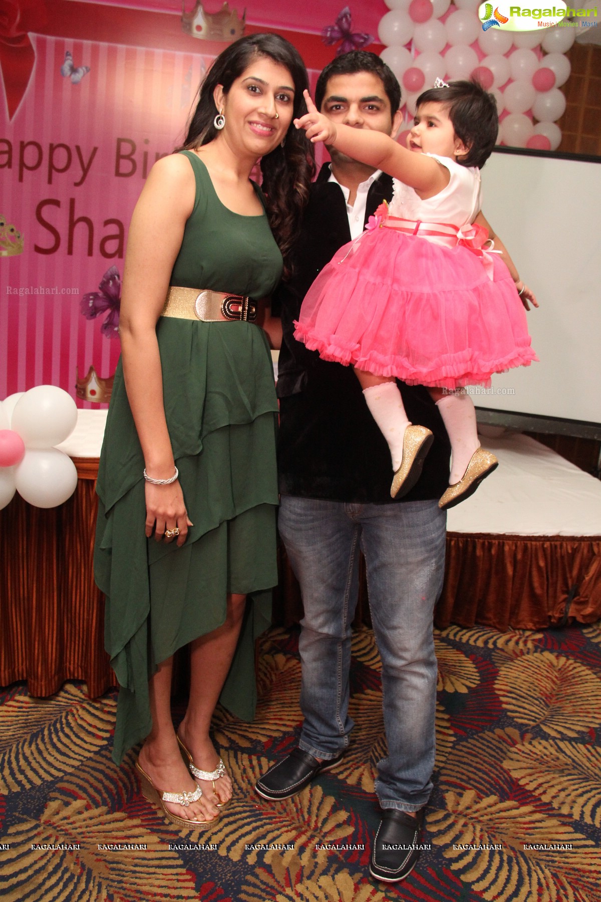 Shania 1st Birthday Celebrations at Royale Reve, Hyderabad