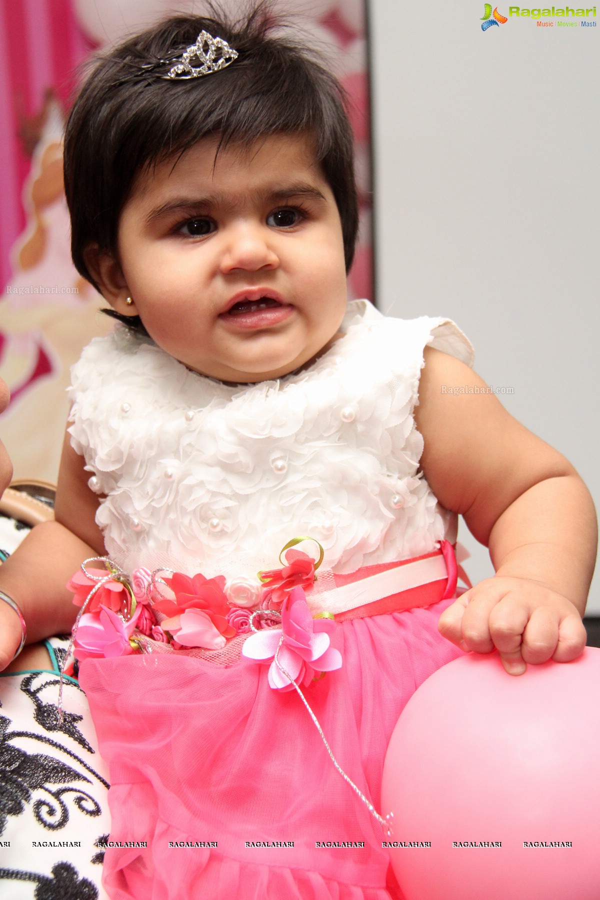 Shania 1st Birthday Celebrations at Royale Reve, Hyderabad