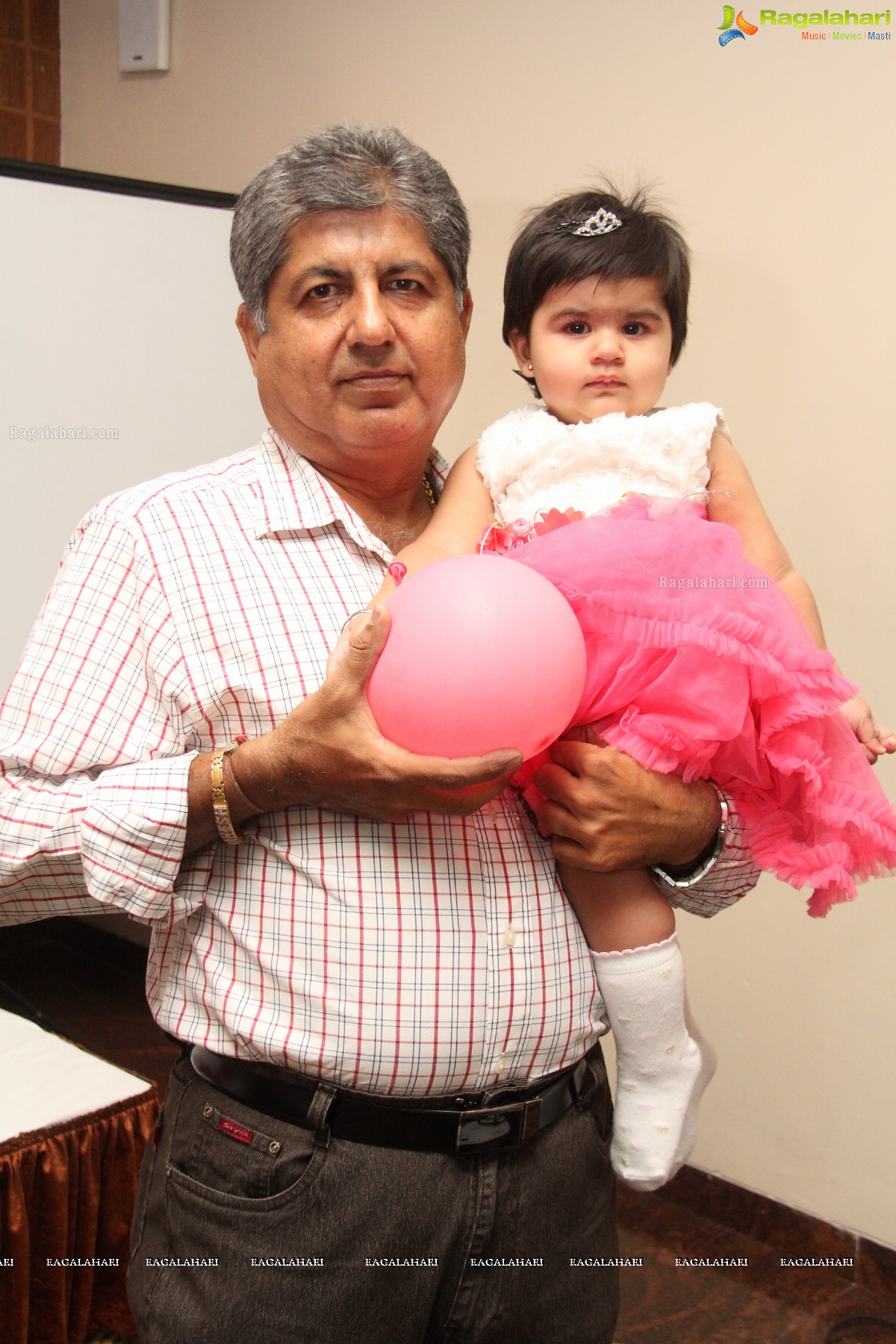 Shania 1st Birthday Celebrations at Royale Reve, Hyderabad