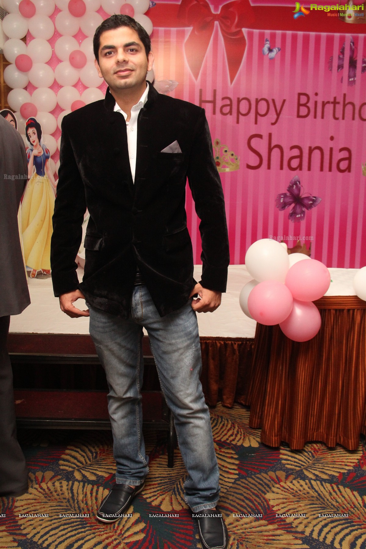 Shania 1st Birthday Celebrations at Royale Reve, Hyderabad