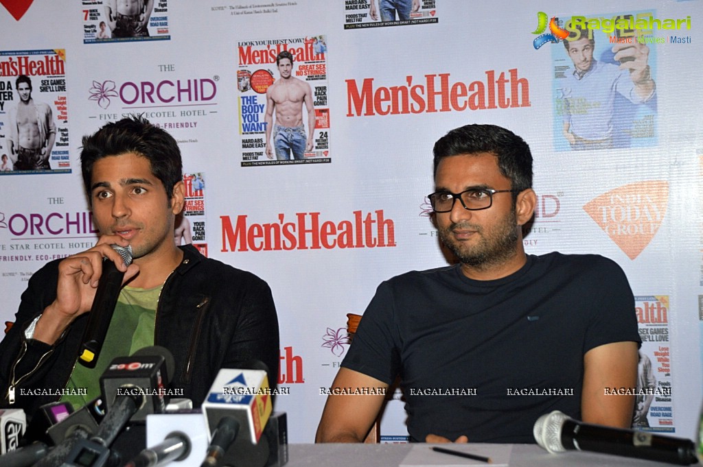 Sidharth Malhotra unveils Men's Health Magazine's Cover