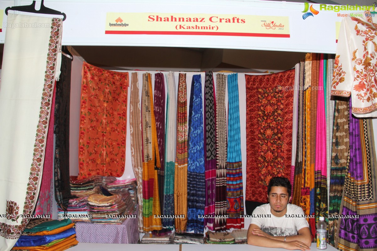 Silk India Expo 2014 Launch by Akshaya and Vinny