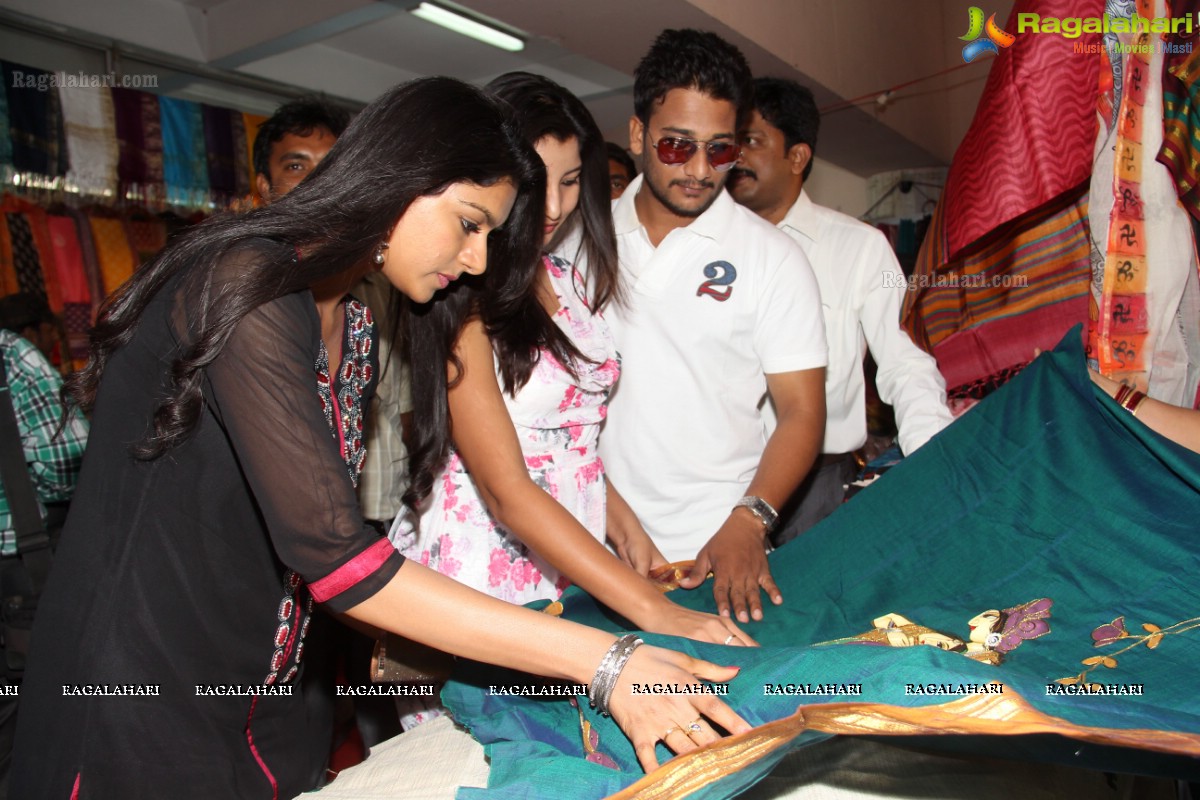 Silk India Expo 2014 Launch by Akshaya and Vinny