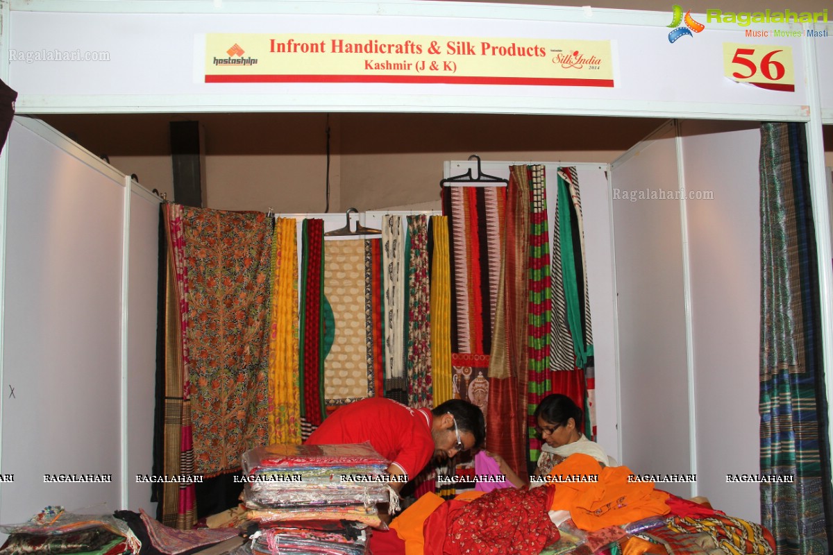 Silk India Expo 2014 Launch by Akshaya and Vinny