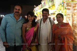 Sivaji Raja Daughter Wedding Photos