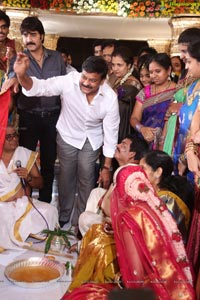 Sivaji Raja Daughter Wedding Photos