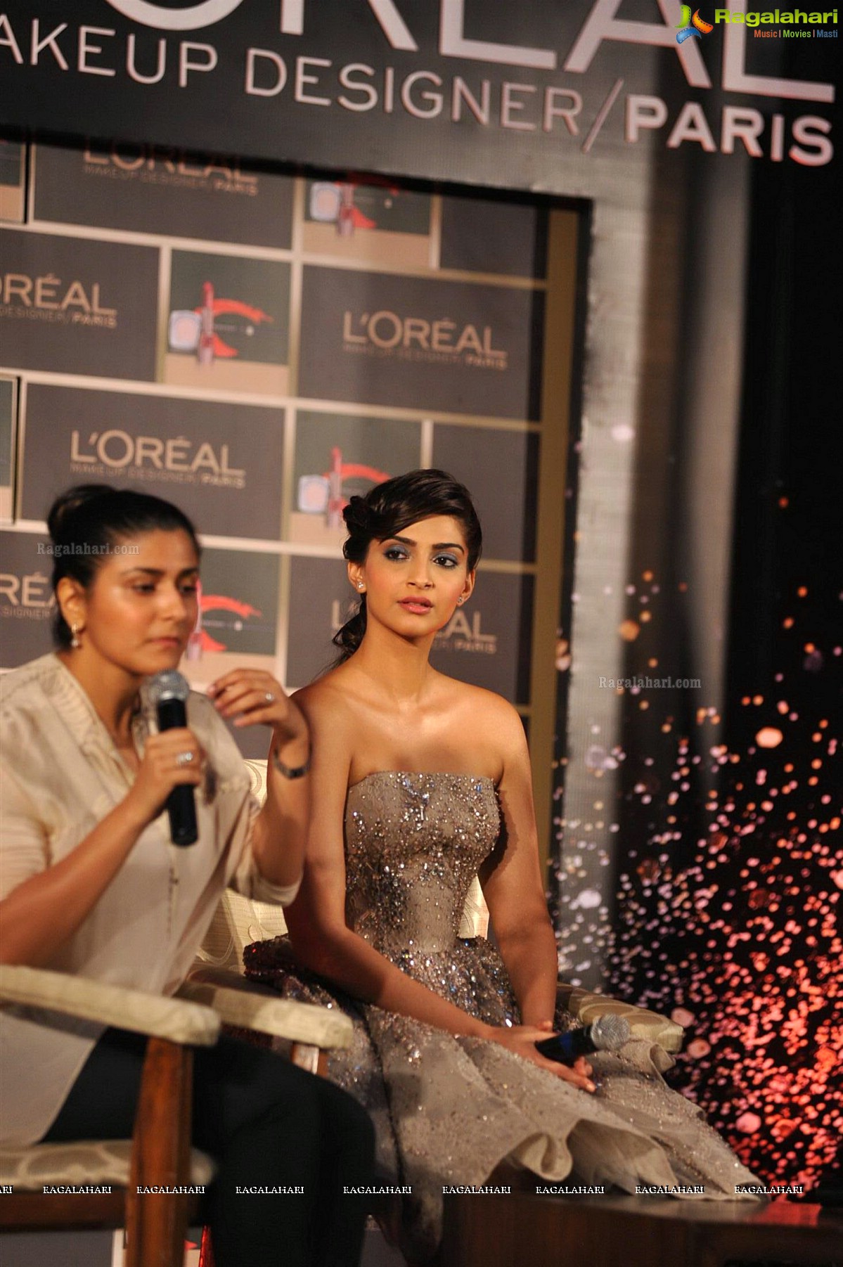 Sonam Kapoor unveils of L’Oreal Paris Make Up Collection for Cannes 2014